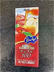 アサヒ飲料 バヤリースホテルブレックファーストアップル１００ ２００紙パック(JAN: 4514603318517)