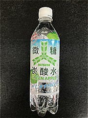 アサヒ飲料 三ツ矢微糖炭酸水グリーンアップル ４９０ｍｌ(JAN: 4514603426618)