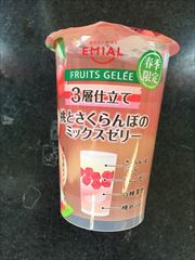 安曇野食品 白桃ゼリー　さくらんぼミックス １９０ｇ(JAN: 4560338753871)