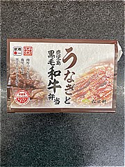 鹿児島県 うなぎと鹿児島黒毛和牛弁当 １個(JAN: 4582280804135)