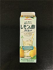 ポッカサッポロ レモン果汁を発酵させて作ったレモンの酢　ダイエットストレート １０００ｍｌ(JAN: 4582409188436)-2