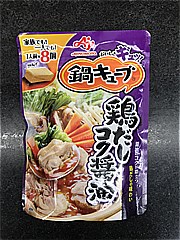  鍋ｷｭｰﾌﾞ鶏だしｺｸ醤油 ８個入71ｇ (JAN: 4901001694600)