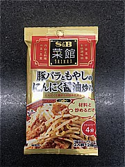 Ｓ＆Ｂ S&B豚ﾊﾞﾗともやしのにんんく醤油炒め 18ｇ (JAN: 4901002143572 1)