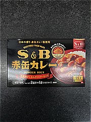 エスビー食品 赤缶カレーパウダールウ辛口 ２皿分Ｘ４袋(JAN: 4901002182977)