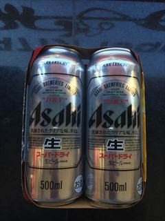 アサヒ スーパードライ５００ｍｌ６缶 ５００ｍｌＸ６ (JAN: 4901004006820 2)