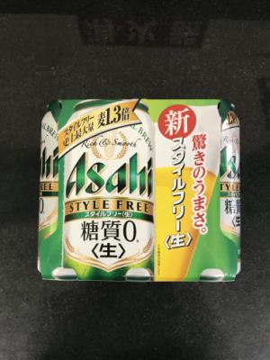 アサヒ スタイルフリー500ml6缶ﾊﾟｯｸ 500X6 (JAN: 4901004039064)