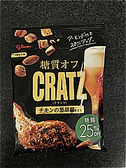 江崎グリコ クランッツ　糖質オフチキンの黒胡椒 １袋(JAN: 4901005544468)