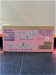 伊藤園 むぎ茶５種類のいい麦ブレンド　ケース ６５０ｍｌ×２４本(JAN: 4901085613719)-1