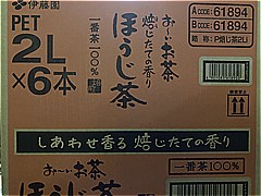 伊藤園 おーいお茶　ほうじ茶ケース ２Ｌ×６本入り(JAN: 4901085618950)