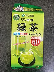 伊藤園 ﾜﾝﾎﾟｯﾄ緑茶ﾃｨｰﾊﾞｯｸ 50袋入 (JAN: 4901085621912)