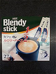 ＡＧＦ ﾌﾞﾚﾝﾃﾞｨｽﾃｨｯｸｶﾌｪｵﾚｶﾛﾘｰﾊｰﾌ27本 5.4ｇX27本 (JAN: 4901111769489)