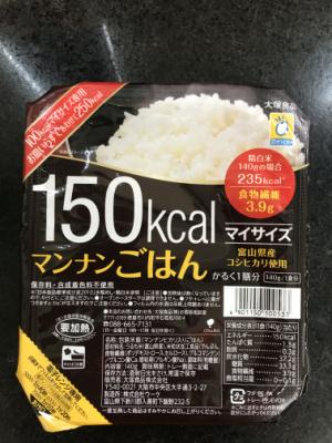 大塚食品 マイサイズ　マンナンごはん １４０ｇ(JAN: 4901150100533)