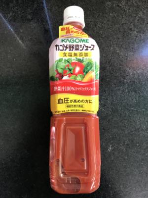 カゴメ 野菜ジュース　食塩無添加　 ７２０ｍｌ(JAN: 4901306078129)