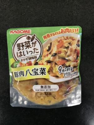 カゴメ 野菜がはいったおかず調味料　豚肉八宝菜 ２１０ｇ(JAN: 4901306078969)