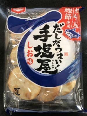 亀田製菓 手塩屋　しお味 ９枚入(JAN: 4901313075777)