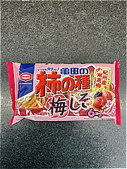 亀田製菓 亀田の柿の種　梅しそ 6袋入 (JAN: 4901313204757)
