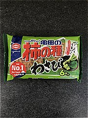 亀田製菓 柿の種わさび １袋(JAN: 4901313937747)