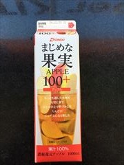 近藤乳業 まじめな果実アップル １０００ｍｌ (JAN: 4901315211210)