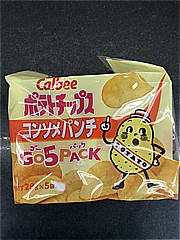 カルビー ポテトチップスコンソメパンチゴー５パック ５袋入(JAN: 4901330523213)