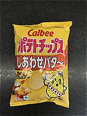  ﾎﾟﾃﾄﾁｯﾌﾟｽしあわせバター 60ｇ (JAN: 4901330594121)