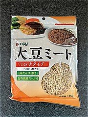 加藤産業 ｶﾝﾋﾟｰ大豆ﾐｰﾄﾐﾝﾁﾀｲﾌﾟ 115ｇ (JAN: 4901401202504)
