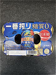 キリン 一番搾り糖質ゼロ350ml6缶ﾊﾟｯｸ 350X6 (JAN: 4901411105161 1)