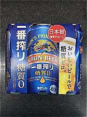 キリン 一番搾り糖質ゼロ500ml6缶ﾊﾟｯｸ 500X6 (JAN: 4901411105215)