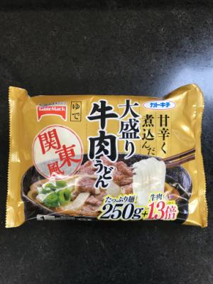 テーブルマーク㈱ 大盛　牛肉うどん １食（４２２ｇ）(JAN: 4901520143757)