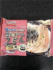 テーブルマーク㈱ かねふくの明太使用　明太クリームうどん １食（２３８ｇ）(JAN: 4901520144693)