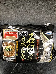 テーブルマーク 石臼挽き　日本蕎麦３食（五割）（マルチＰＫＧ） ３食入（４８０ｇ）(JAN: 4901520148684)