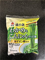 紀文 わかめとこんにゃくで作った麺　磯小鉢　ゆずポン酢　 麺１００ｇ・添付タレ１２ｇ(JAN: 4901530221971)