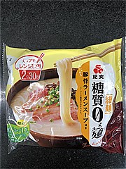 紀文食品 紀文　糖質０ｇ麺とんこつラーメンスープ付き １５０ｇ(JAN: 4901530224248)