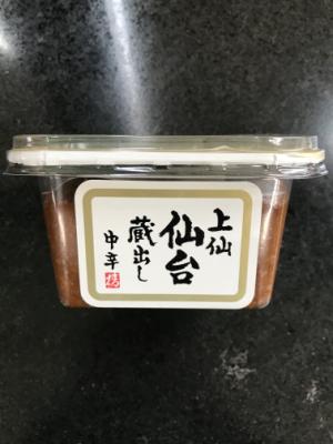 仙台味噌 上仙仙台蔵出し中辛 ３００ｇ(JAN: 4901685000117)-1