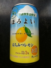 サントリー ほろよい　はちみつレモン　缶 ３５０ｍｌ (JAN: 4901777218581)