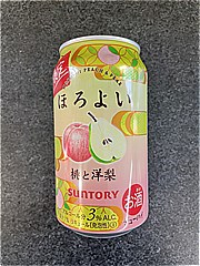 サントリー ほろよい　桃と洋梨　缶 ３５０ｍｌ (JAN: 4901777368033)