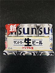 サントリー ｻﾝﾄﾘｰ生ﾋﾞｰﾙ350ml6缶ﾊﾟｯｸ 350X6 (JAN: 4901777392779)