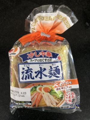 シマダヤ 「流水麺」冷し中華　ごまだれ味　２食 １７０ｇ×２(JAN: 4901790009906)