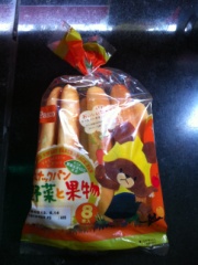 敷島製パン スナックパン野菜と果物 8入 (JAN: 4901820340474)