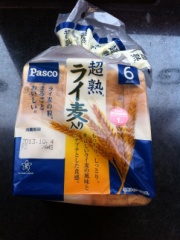 敷島製パン パスコ超熟ライ麦入り 6枚 (JAN: 4901820363831)