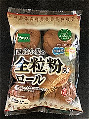 パスコ 国産小麦の全粒粉入りロール（6） 6個入 (JAN: 4901820426482)