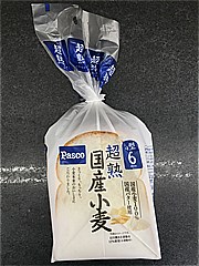 パスコ 国産小麦の食パン　山型（６） 6枚 (JAN: 4901820444837 1)