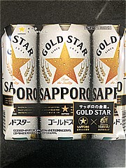 サッポロ ｺﾞｰﾙﾄﾞｽﾀｰ500ml6缶ﾊﾟｯｸ 500X6 (JAN: 4901880896508 1)