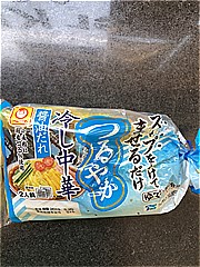 マルちゃん つるやか　冷し中華　醤油だれ　２人前 ４１２ｇ(JAN: 4901990345507)