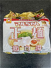 東洋水産 マルちゃん正麺鶏白湯 ５食パック(JAN: 4901990513999)