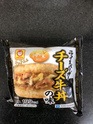 マルちゃん ライスバーガーチーズ牛丼の味 １２０ｇ(JAN: 4901990702522)