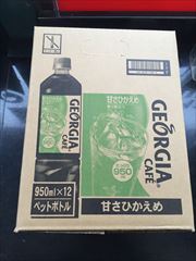 日本コカ・コーラ ジョージアボトル甘さひかえめケース 950ｍｌX12 (JAN: 4902102115018 1)