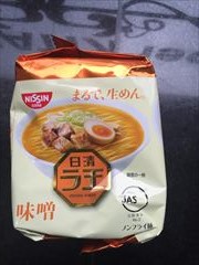 日清食品 日清ラ王　味噌 ５食パック(JAN: 4902105107010)-3