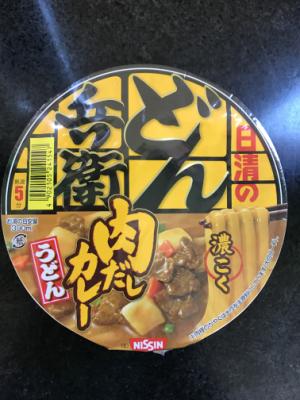 日清食品 どん兵衛　豚だしカレーうどん ８７ｇ(JAN: 4902105241547)