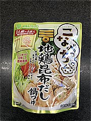 ミツカン こなべっち地鶏昆布だし鍋つゆ １人前Ｘ４袋(JAN: 4902106652335)