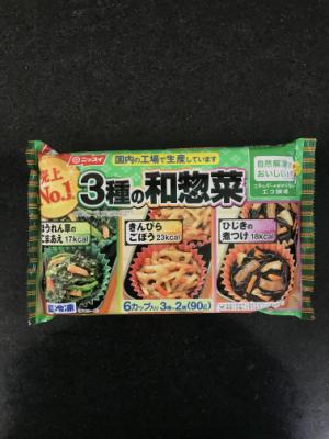 日本水産 ３種の和惣菜 ６コ (JAN: 4902150653050)